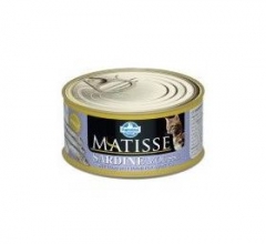 Matisse Sardine Mousse 85 гр мусс для кошек с сардинами Farmina