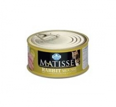 Matisse Rabbit Mousse 85 гр мусс для кошек с кроликом Farmina