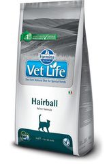 Vet Life Cat Hairball  400 Гр Снижает Образование И Способствует Выведению Шерстяных Комочков Farmina