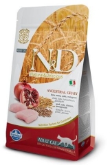 N&D Low Grain Cat Chicken & Pomegranate Adult 10 Кг Низкозерновой Для Кошек Курица С Гранатом Farmina