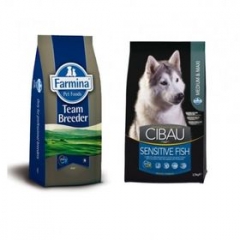 Team Breeder Dog Sensible Fish Medium & Maxi 20 Кг Супер Премиум Для Взрослых Собак Рыба И Рис Farmina