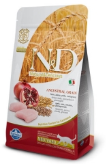 N&D Grain Free Cat Chicken & Pomegranate Neutered  1,5 кг Беззерновой Для Стерилизованных Кошек и Кастрированных Котов Курица С Гранатом Farmina