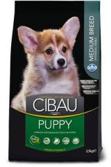 Cibau Puppy Medium 2.5 Кг Для Щенков Farmina