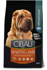Cibau Sensitive Lamb Medium & Maxi 12 Кг  Для Собак С Чувствительным Пищеварением Ягненок И Рис Farmina